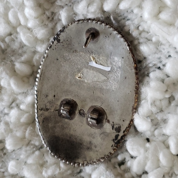 Fox hounds geese birds big belt buckle - Picture 4 of 4